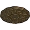 Ekena Millwork Cornelia Ceiling Medallion (Fits Canopies up to 4"), Hand-Painted Brass, 22 1/2"OD x 1 1/2"P CM22CNBRS - alternate 3